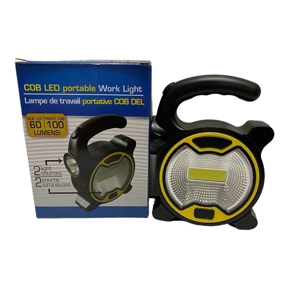 COB LED Portable Work Light with 2 Light Sources - Picture 2 of 8
